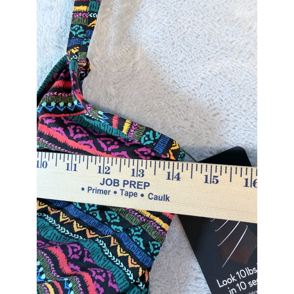 Miraclesuit Size 8 Love Knot Tankini Top NWT Tropical Tribal Twist Front $110 - Picture 8 of 13